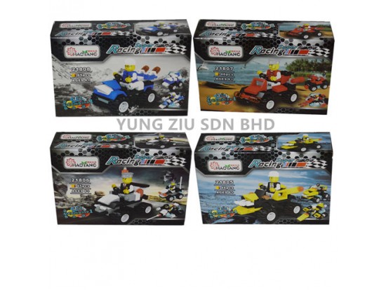 21805#21806#21807#21808#RACING CAR LEGO(HAO YANG)